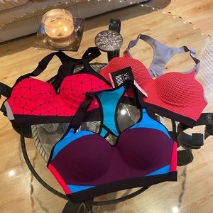 3 Victoria’s Secret sport bras 34 C